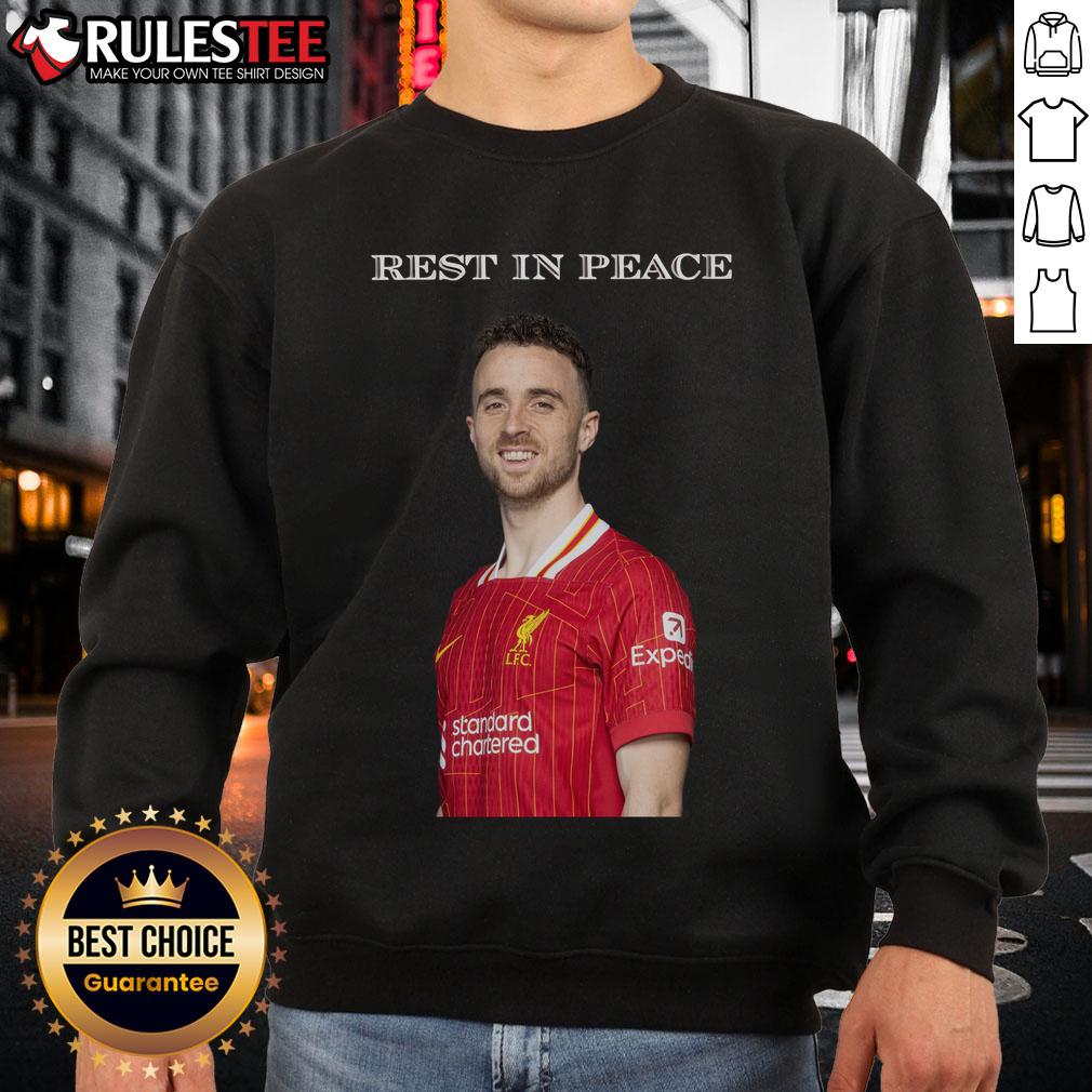 Official Diogo Jota Rest In Peace Sweatshirt Official Diogo Jota Rest In Peace Sweatshirt featuring a stylish design honoring the football star's legacy.