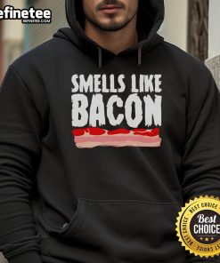 Official Diversity Hires hoodie featuring 'Smells Like Bacon' design, showcasing a trendy and humorous take on diversity.