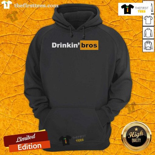 Official Drinkin' Bros Pornhub logo hoodie featuring a bold graphic design, perfect for fans of the Drinkin' Bros brand.