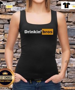 Official Drinkin Bros Pornhub logo tank top featuring bold graphic design, perfect for fans and casual wear.