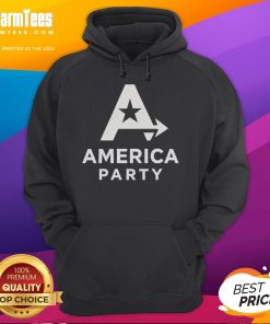 Official Elon Musk America Party Anti-Trump Hoodie featuring bold graphics and a modern design for political statement.