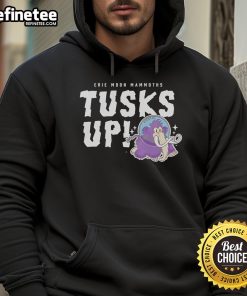 Official Erie Seawolves Ea Tusks Up Moon Mammoths hoodie featuring a stylish design and vibrant team colors.