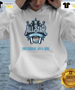 Official First Deadline All-Star Weekend Gameday July 4 2025 Hoodie featuring vibrant graphics and stylish design.