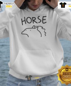 Official Flork Horse Hoodie featuring a playful horse design, perfect for casual wear and horse lovers.