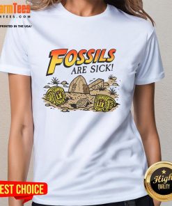 Official Fossils Are Sick LIX Champion Cincy Ladies Tee in vibrant colors, perfect for casual fashion enthusiasts.