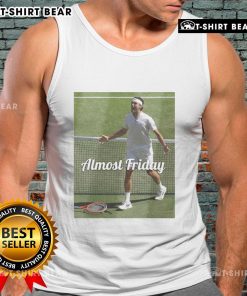 Official Fritz Wimbledon Almost Friday Tank Top featuring a stylish design perfect for tennis fans and summer wear.
