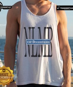 G Herbo wearing an NLMB Times tank top from the Official Dreamteam collection, showcasing urban streetwear style.