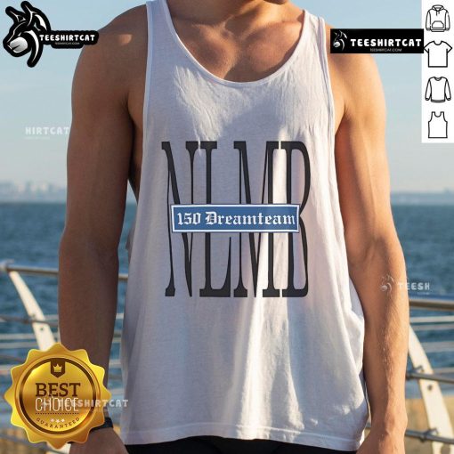 G Herbo wearing an NLMB Times tank top from the Official Dreamteam collection, showcasing urban streetwear style.