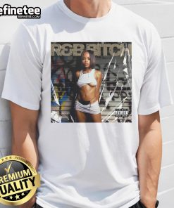 Official Ginaviews R&B Bitch T-Shirt featuring bold graphics and stylish design for music lovers.