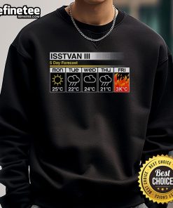 Official Grim Forecast Sweatshirt featuring a bold graphic design, perfect for casual wear and chilly weather.
