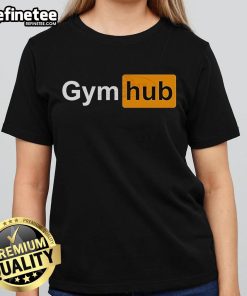 Official Gym Hub Ladies Tee in vibrant colors, perfect for workouts and casual wear, showcasing style and comfort.