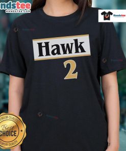 Alt Text: Official Hawk 2 MVP Ladies Tee featuring a stylish design, perfect for casual wear and sports enthusiasts.