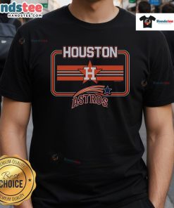 Official Houston Astros Fanfare T-Shirt featuring team colors and logo, perfect for fans supporting the Astros.