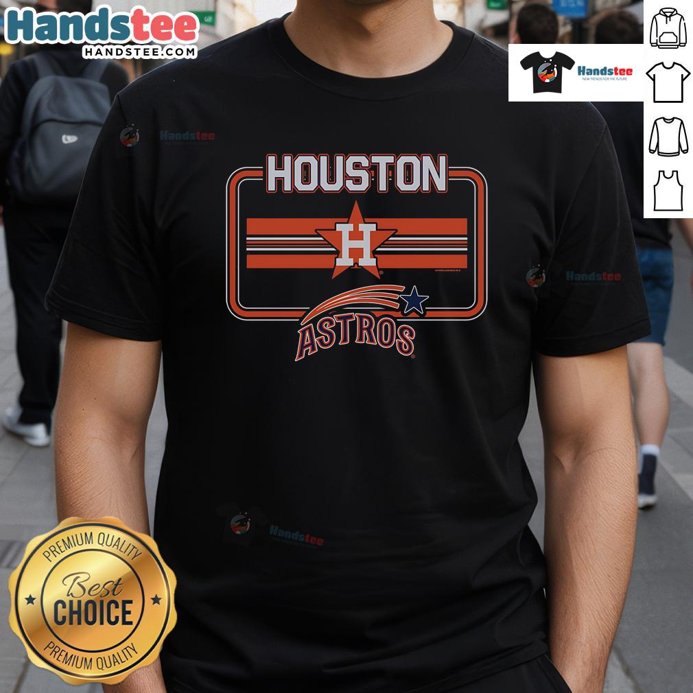 Official Houston Astros Fanfare T Shirt Official Houston Astros Fanfare T-Shirt featuring team colors and logo, perfect for fans supporting the Astros.