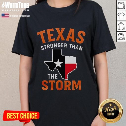 Alt Text: Official Houston Astros Texas Stay Strong Ladies Tee featuring team colors and logo, perfect for female fans.