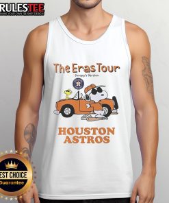 Official Houston Astros The Eras Tour Snoopy tank top featuring vibrant graphics and a stylish design for fans.