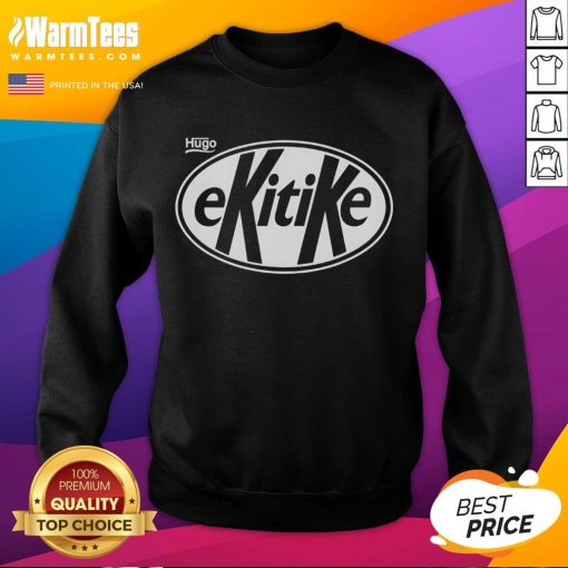 Alt Text: Official Hugo Ekitike Logo Sweatshirt featuring stylish design and premium quality fabric for fans and fashion enthusiasts.