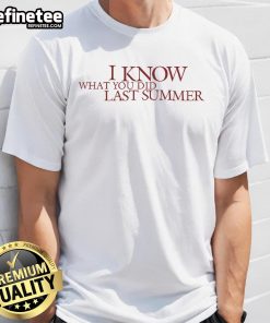 Official I Know What You Did Last Summer T-Shirt