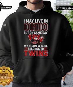 Official Minnesota Twins hoodie for fans who live in Ohio but cheer for their team on game day.