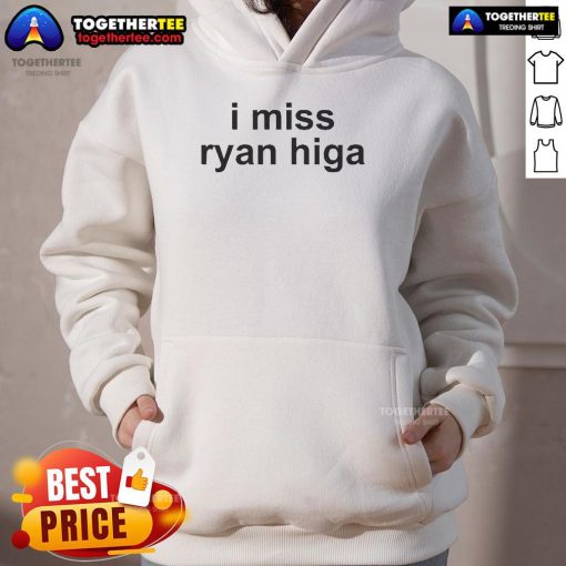 Official I Miss Ryan Higa Hoodie featuring a stylish design, perfect for fans of Ryan Higa's comedy and style.