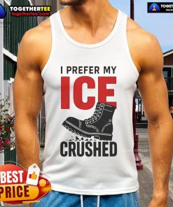 Stylish Official I Prefer My Ice Crushed Tank Top in vibrant colors, perfect for summer outings and casual wear.