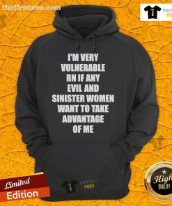 Alt Text: Man wearing I'm Very Vulnerable Right Now hoodie, expressing openness and vulnerability in a casual setting.