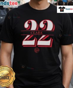 Official Indiana Fever Caitlin Clark WNBA T-shirt featuring vibrant team colors and player graphics.