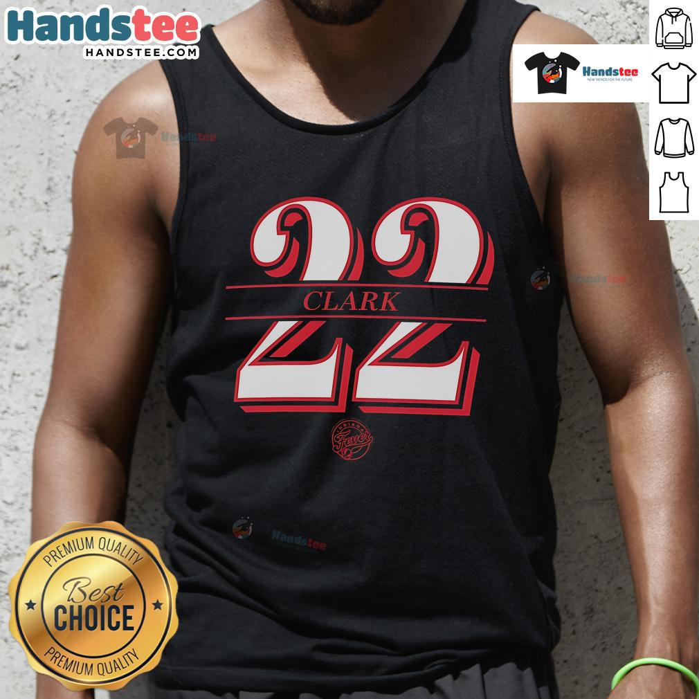 Official Indiana Fever Caitlin Clark #22 Wnba Tank Top Official Indiana Fever Caitlin Clark 22 WNBA tank top featuring team colors and player name for fans and collectors.