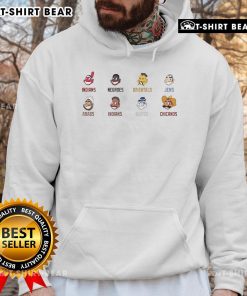 Official hoodie featuring diverse ethnicities: Indians, Negroes, Orientals, Jews, Arabs, Whites, Chicanos, promoting unity.