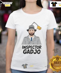 Official Inspector Gadjo cartoon Florida Panthers ladies tee featuring vibrant graphics and team logo.
