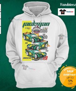Official Jackson 5 Champions NASCAR hoodie featuring vibrant graphics and a comfortable fit for fans and collectors.