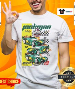 Official Jackson 5 Champions NASCAR T-Shirt featuring vibrant design and iconic band logo, perfect for fans and collectors.