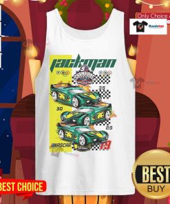 Official Jackson 5 Champions NASCAR tank top featuring vibrant graphics and a stylish design for fans and collectors.