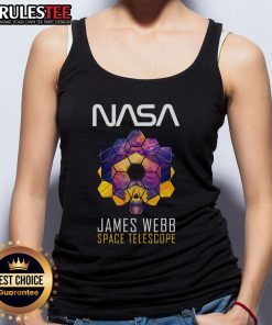 Official James Webb Space Telescope Space Explorer tank top featuring a vibrant design for astronomy enthusiasts.