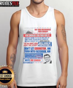 Official Joe Cross Campaign tank top featuring 'Do You Recognize This Road' design, perfect for fans and fitness enthusiasts.