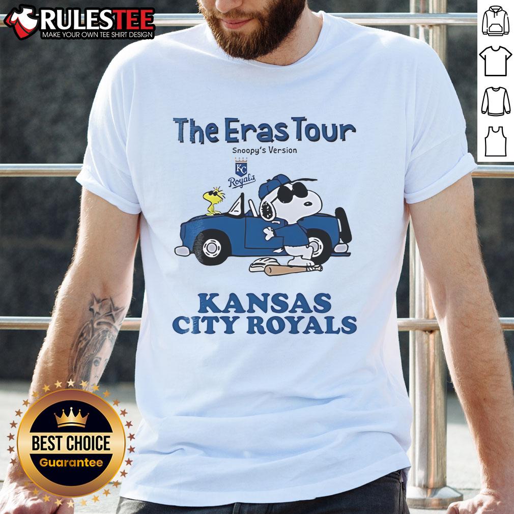 Official Kansas City Royals The Eras Tour Snoopy T Shirt Official Kansas City Royals The Eras Tour Snoopy T-Shirt featuring a vibrant design celebrating the team's history.