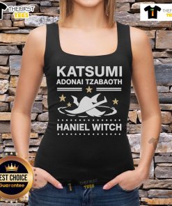 Official Katsumi Adonai Tzabaoth Haniel witch tank top featuring unique design and vibrant colors, perfect for stylish outfits.