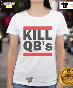 Official Kill QBs Ladies Tee featuring a stylish design for female football fans, perfect for game day and casual wear.