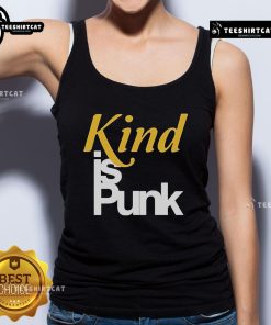 Official Kind Is Punk Tank Top featuring bold graphic design and a stylish fit, perfect for punk fashion enthusiasts.