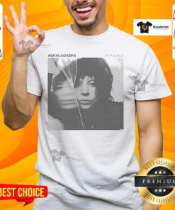 Official Lady Gaga Abracadabra T-Shirt featuring vibrant graphics and stylish design for fans of the pop icon.