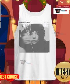 Official Lady Gaga Abracadabra tank top featuring vibrant colors and stylish design, perfect for fans and fashion lovers.