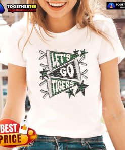 Official Let's Go Tiger Ladies Tee featuring a stylish design perfect for fans, available in various sizes and colors.