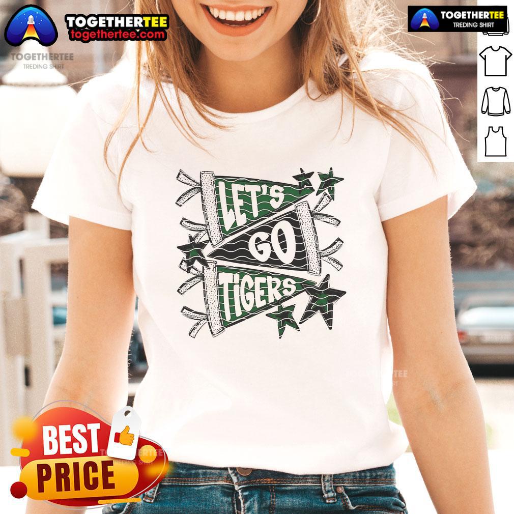 Official Let'S Go Tiger Ladies Tee Official Let's Go Tiger Ladies Tee featuring a stylish design perfect for fans, available in various sizes and colors.