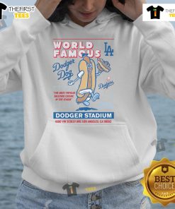 Official Los Angeles Dodgers Dodger Dog Hoodie featuring team colors and logo, perfect for fans and game day attire.