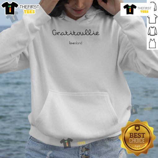 Official Love Island Gratitoullie Hoodie in vibrant colors, perfect for fans of the show and cozy fashion lovers.