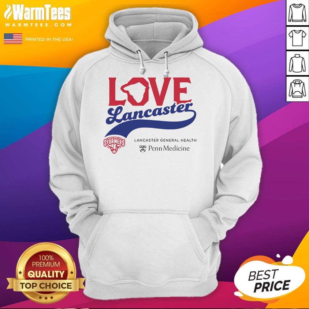 Official Love Lancaster Penn Medicine Hoodie Official Love Lancaster Penn Medicine Hoodie in navy blue, showcasing logo and stylish design for healthcare supporters.