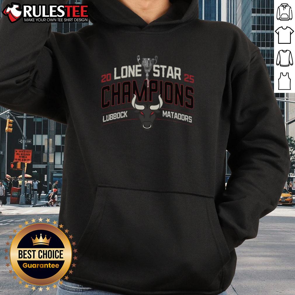 Official Lubbock Matadors 2025 Lone Star Champions Hoodie Official Lubbock Matadors 2025 Lone Star Champions hoodie featuring team logo and vibrant colors for fans.