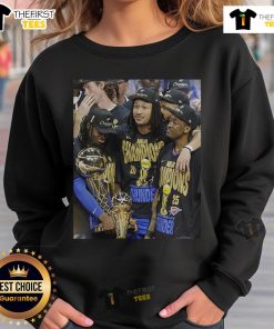 Official Luguentz Dort, Jaylin Williams, and Jalen Williams Oklahoma City Thunder 2025 NBA Finals Champions Sweatshirt