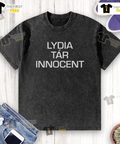 Official Lydia Tar Innocent Washed T-Shirt featuring a stylish design and comfortable fit for casual wear.