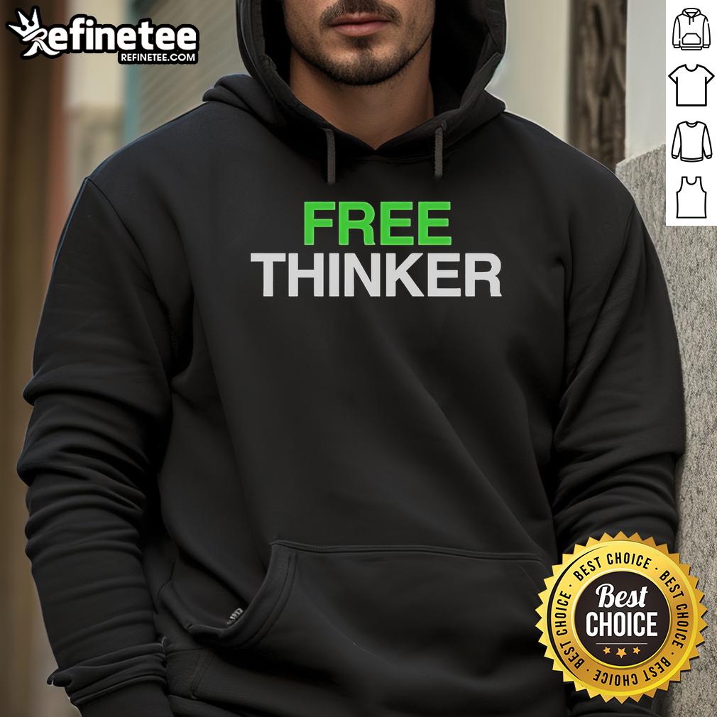 Official Matt Kim Free Thinker Hoodie Official Matt Kim Free Thinker Hoodie in black, featuring a bold graphic design and comfortable fit for casual wear.